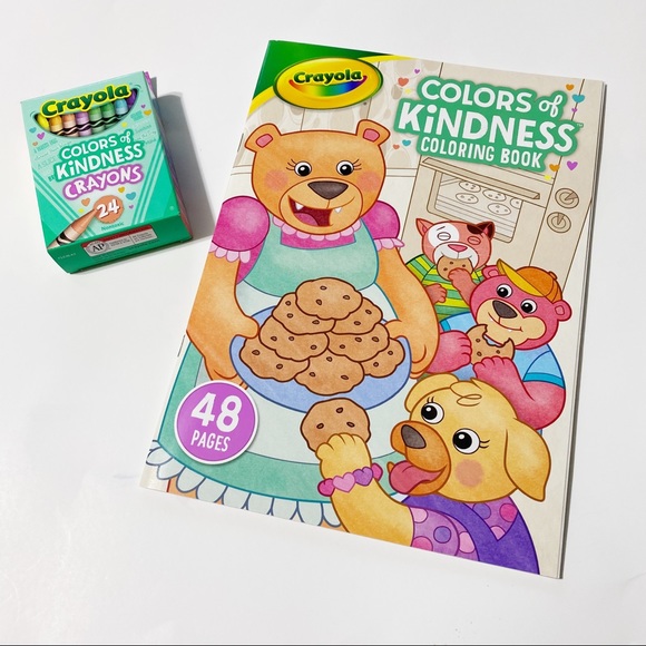 Crayola | Toys | Crayola Coloring Book With Matching Crayons | Poshmark